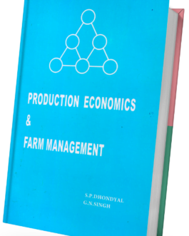 Production Economics & Farm Management